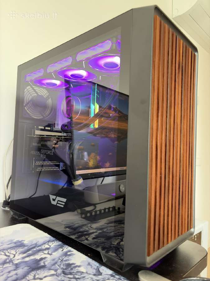 Žaidimų kompiuteris i9/rtx 5060 ti/ 32gb RAM