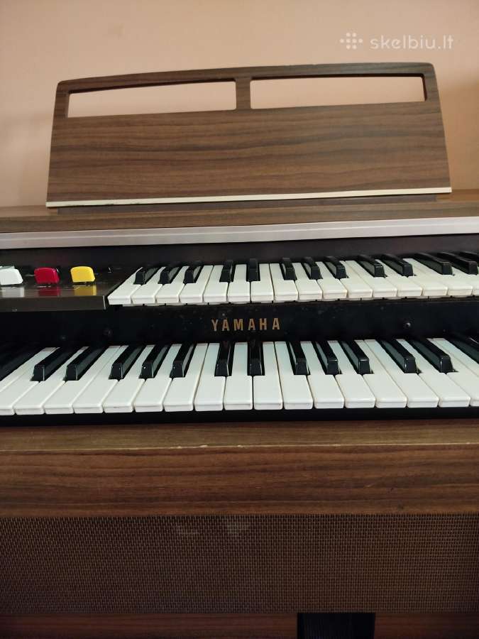 Yamaha vargonai - nuotraukos Nr. 3