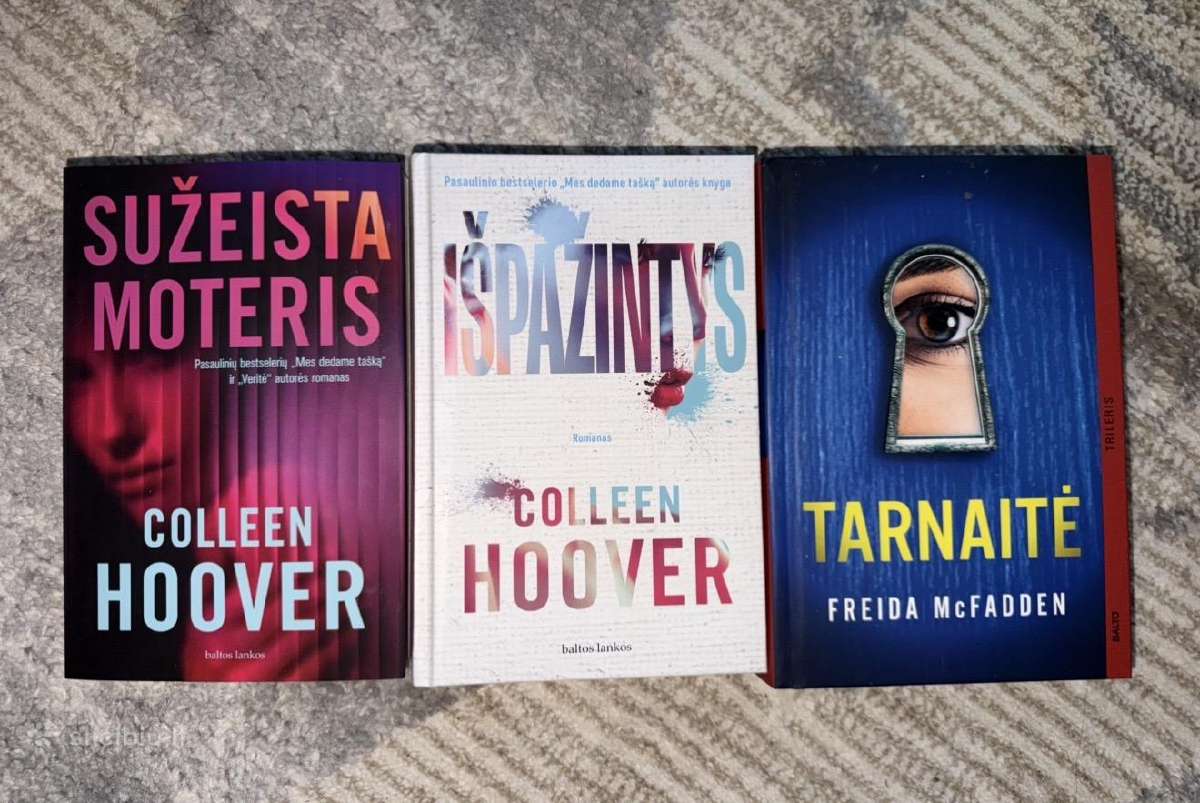 Bestseleriai colleen hoover ir “tarnaitė