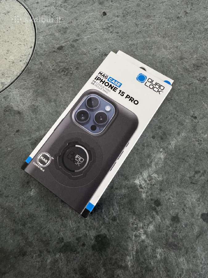 Quad lock mag deklas iPhone 15 pro teledonui