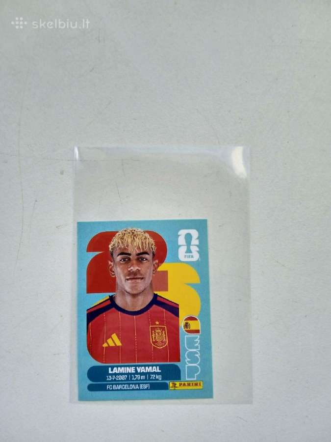 Lamine Yamal Panini Fifa World Cup 2026