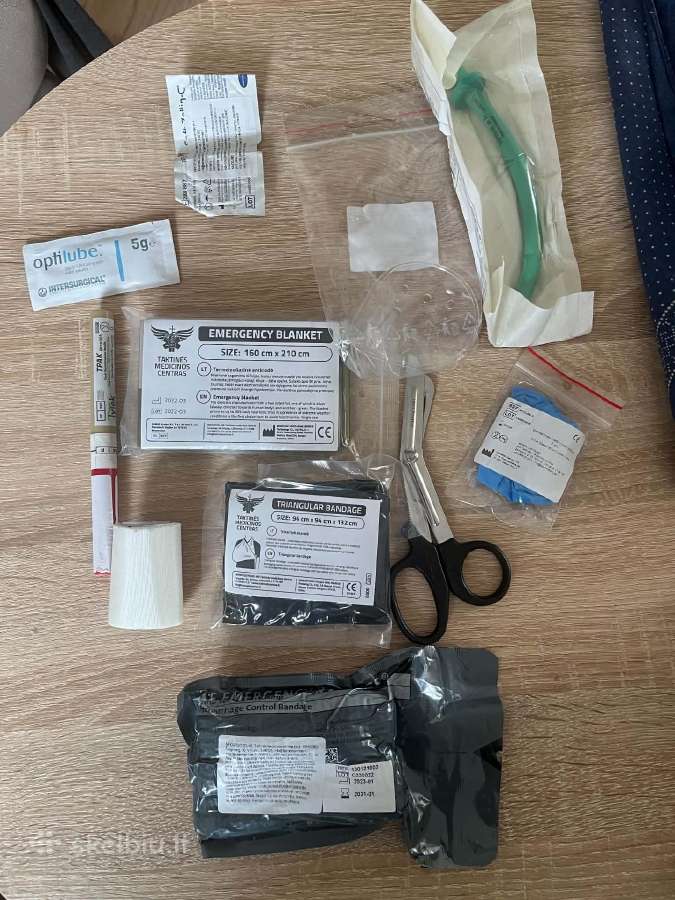 Pirmosios pagalbos reikmenys