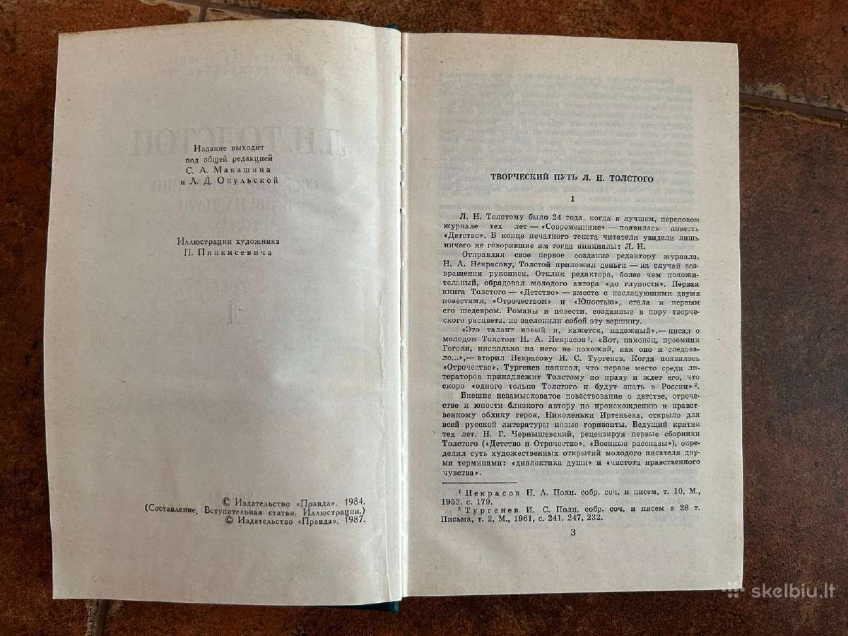 Levo Tolstojaus raštų rinkinys – 12 tomų - nuotraukos Nr. 3