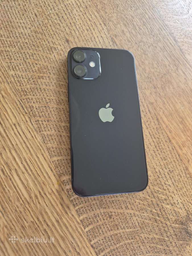 Apple iPhone 12 mini 64 GB juodas