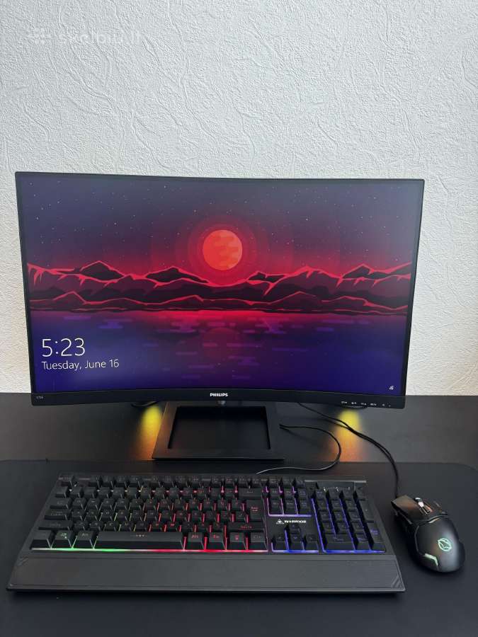 Pilnas Pc komplektas žaidimams ir darbui