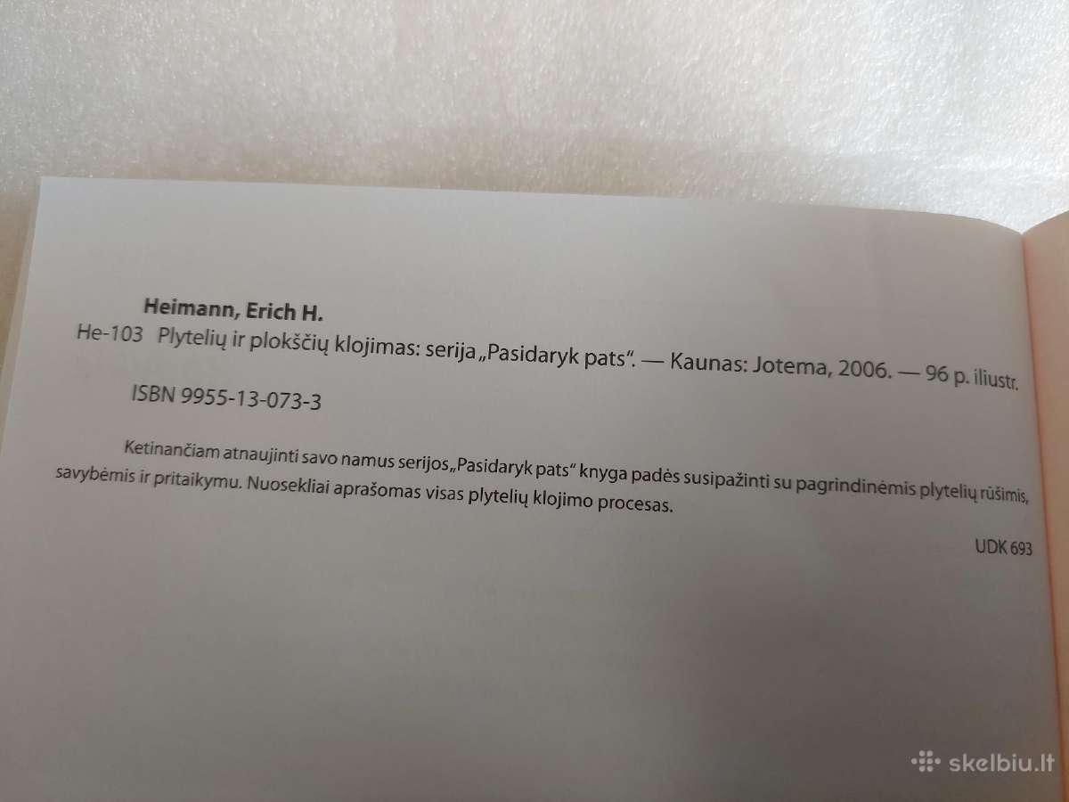 Plytelių ir plokščių klojimas - nuotraukos Nr. 6