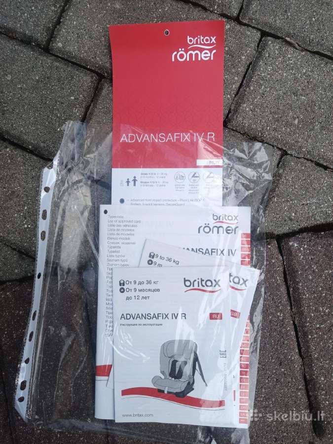Britax Römer Advansafix Iv R (9–36 kg) - nuotraukos Nr. 2