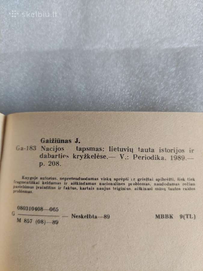 Nacijos tapsmas - nuotraukos Nr. 4