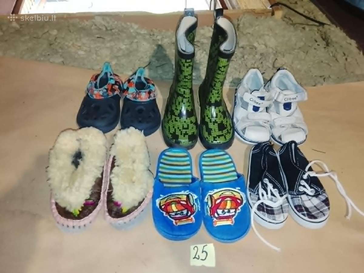 Batai berniukui 25-31 dydzio