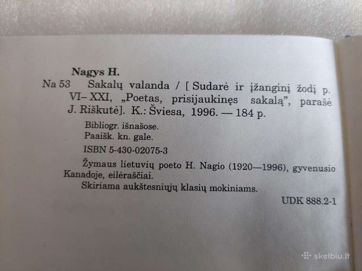 Sakalų valanda - nuotraukos Nr. 3