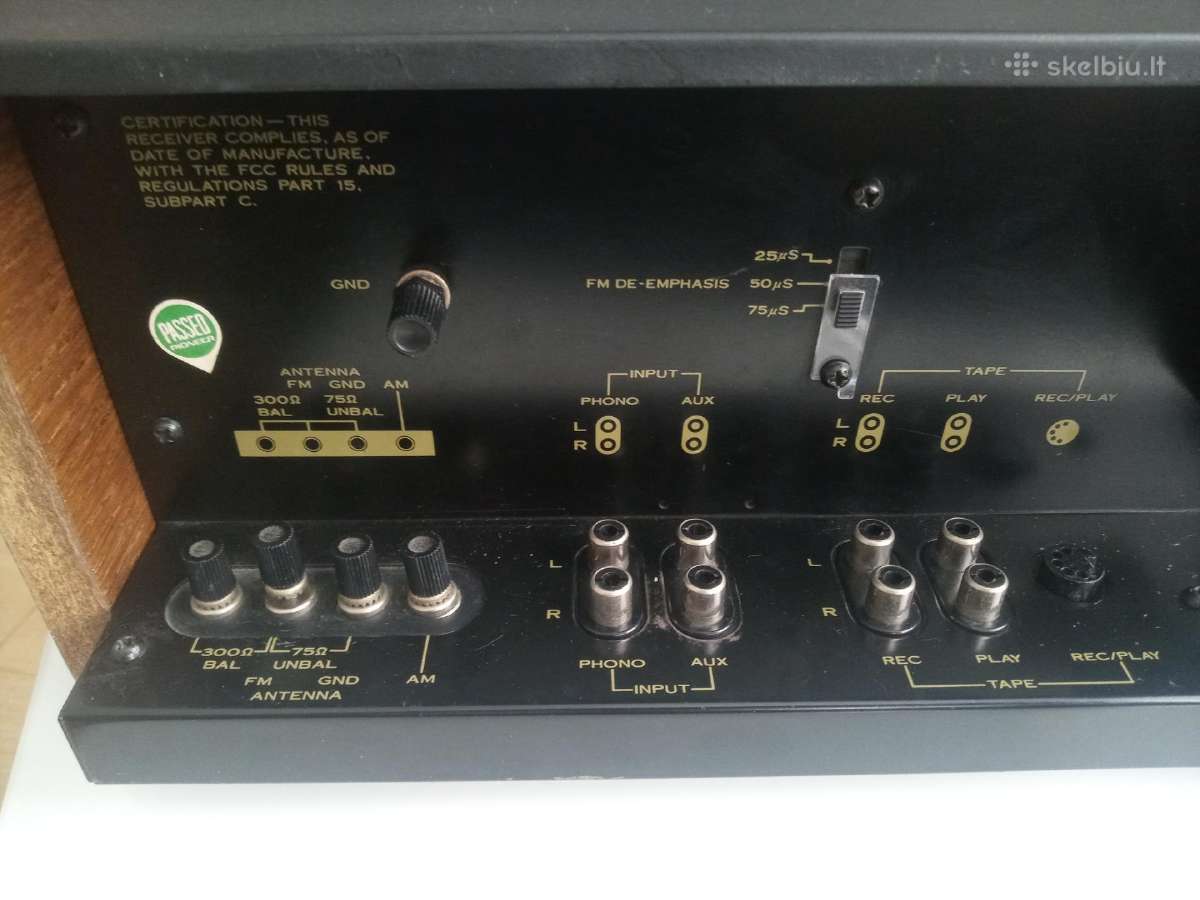 Pioneer Sx-450 - nuotraukos Nr. 6