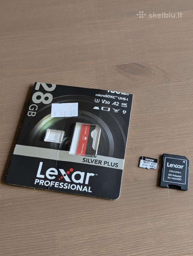 Lexar Professional Silver Plus Micro Sd 128gb
