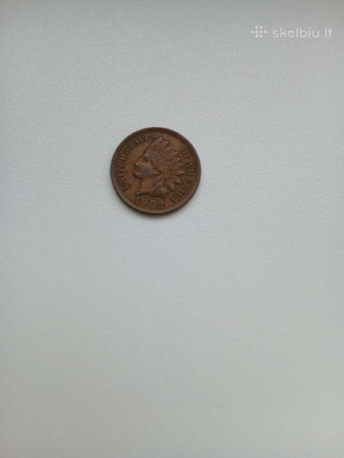 JAV 1902 Indian cent