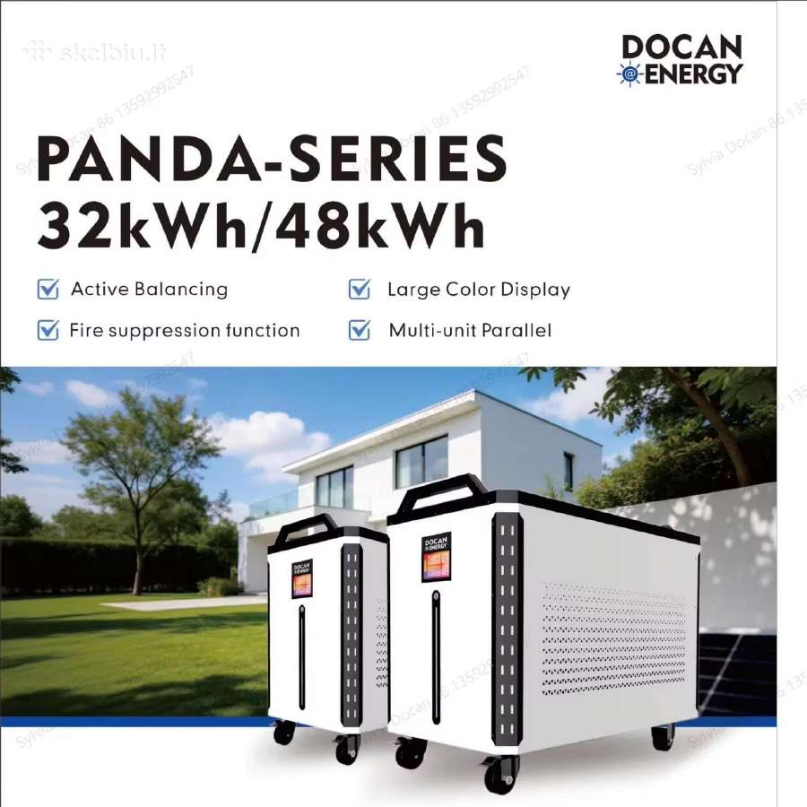 Saulės elektrinės kaupiklis 32/48kwh