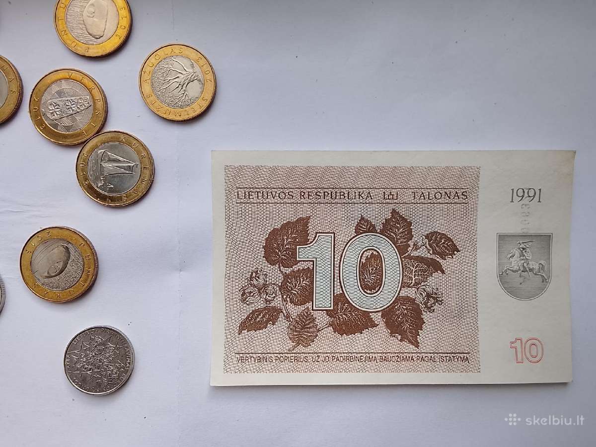 10 talonų 1991m. - nuotraukos Nr. 2