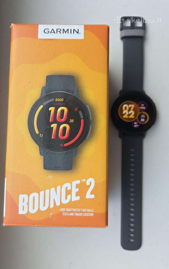 Garmin Bounce 2 Vaikiškas išmanusis laikrodis