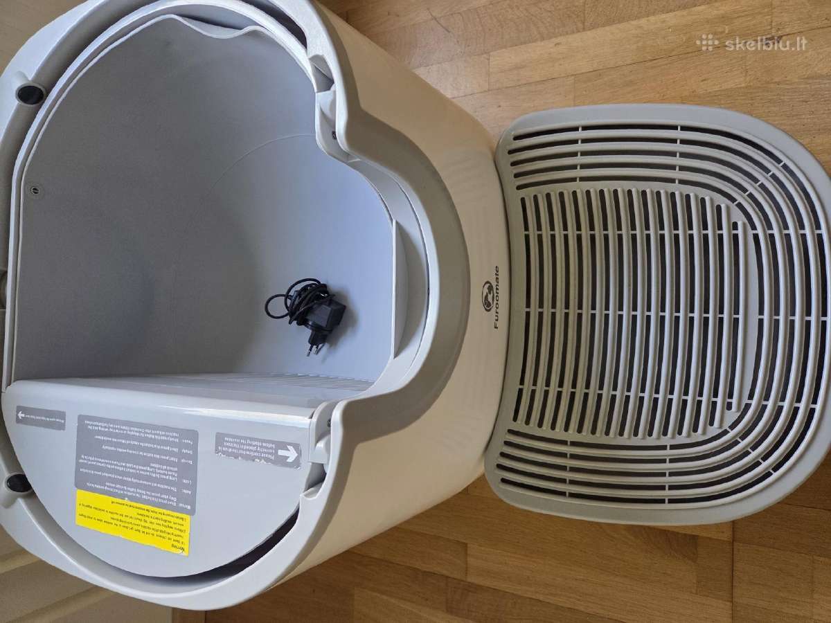 Išmanus automatinis kačių tualetas+laipteliai