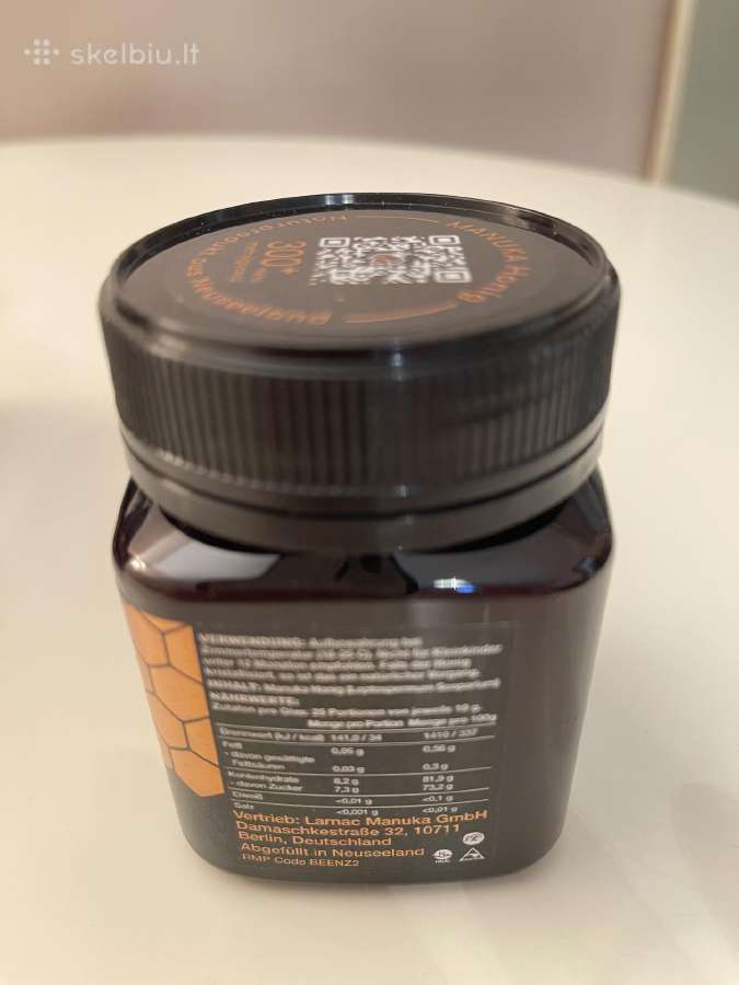 Manuka Honig 300+ medicininis medus - nuotraukos Nr. 2