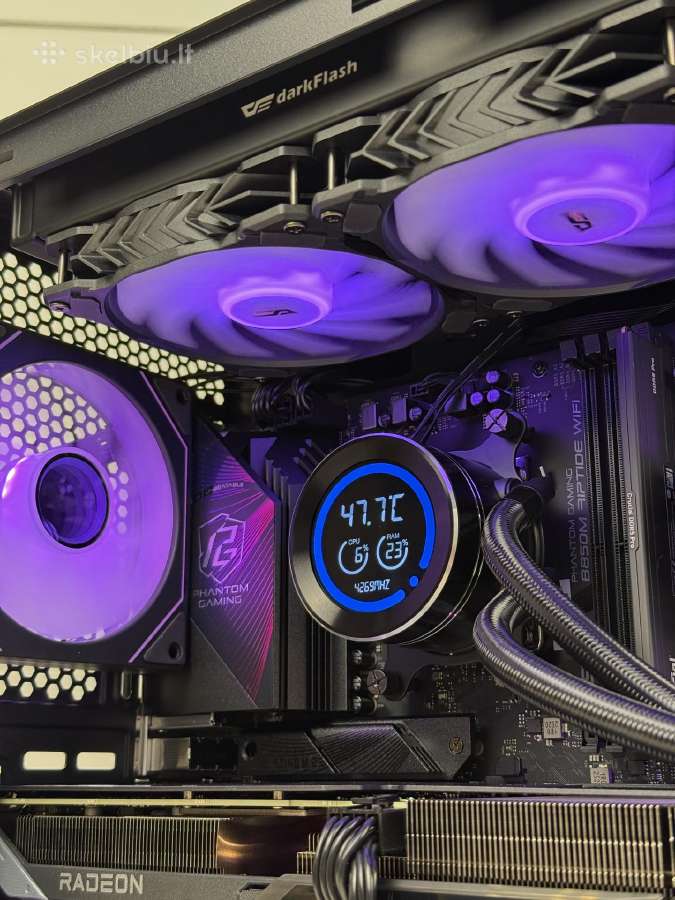 Naujas Kompiuteris Rx 9060xt Ryzen 7 7700x Ddr5 - nuotraukos Nr. 9