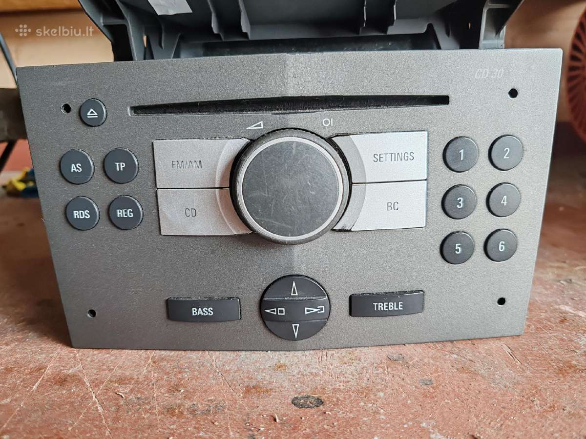 Opel grotuvas CD 30 su ekranu - nuotraukos Nr. 2