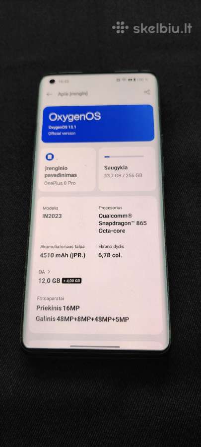 Labai geros bukles Oneplus8pro - nuotraukos Nr. 5