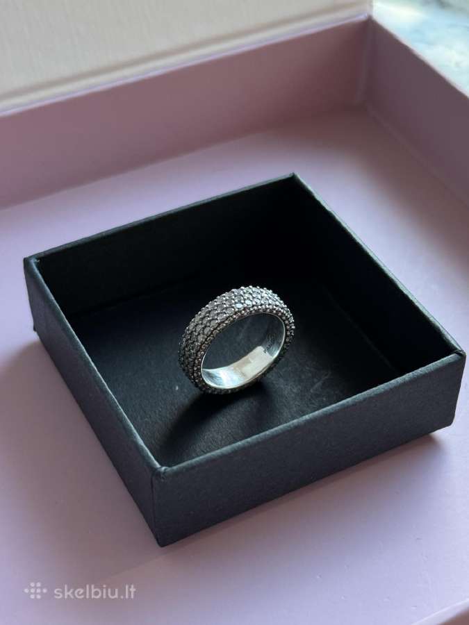 Pandora Timeless Pave Triple row žiedas 54