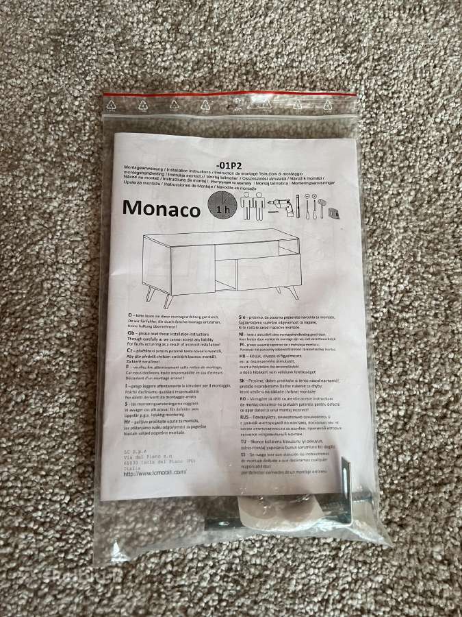 TV staliukas Monaco - nuotraukos Nr. 3