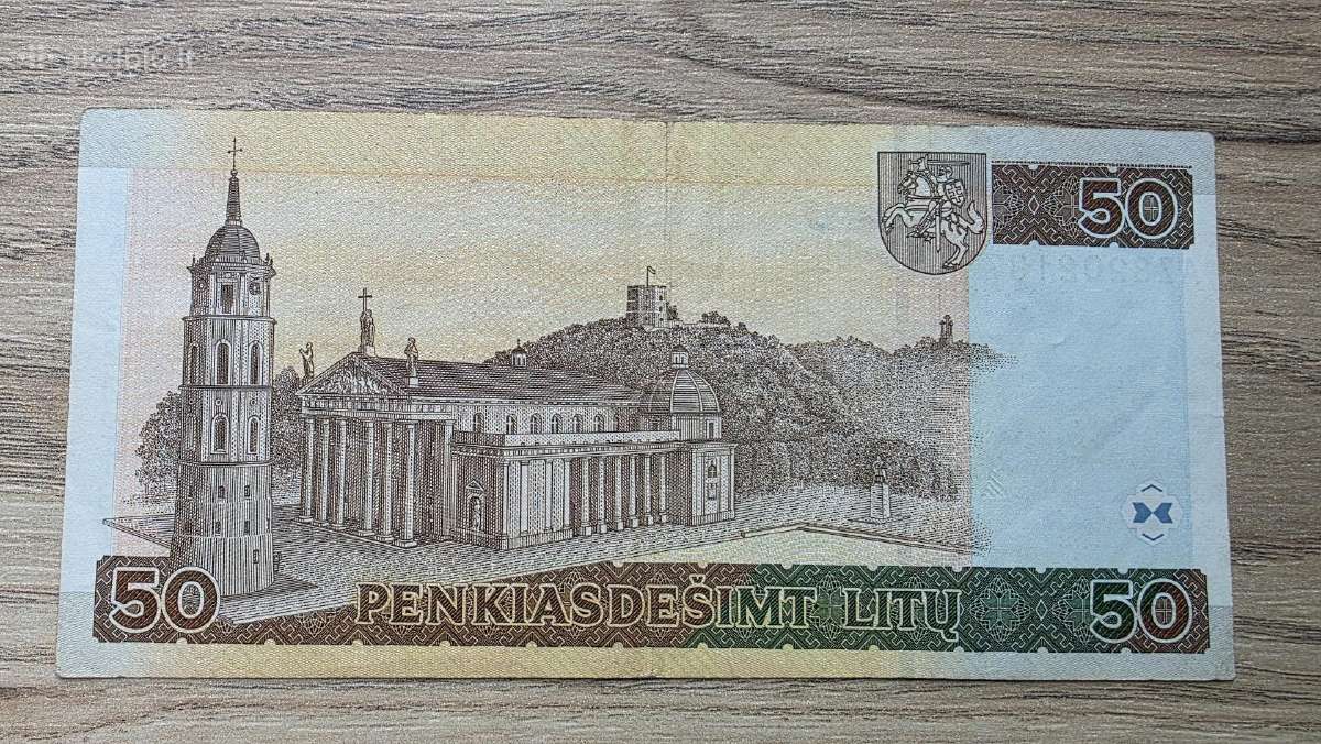 2003 metų 50 litų Az serija - nuotraukos Nr. 2