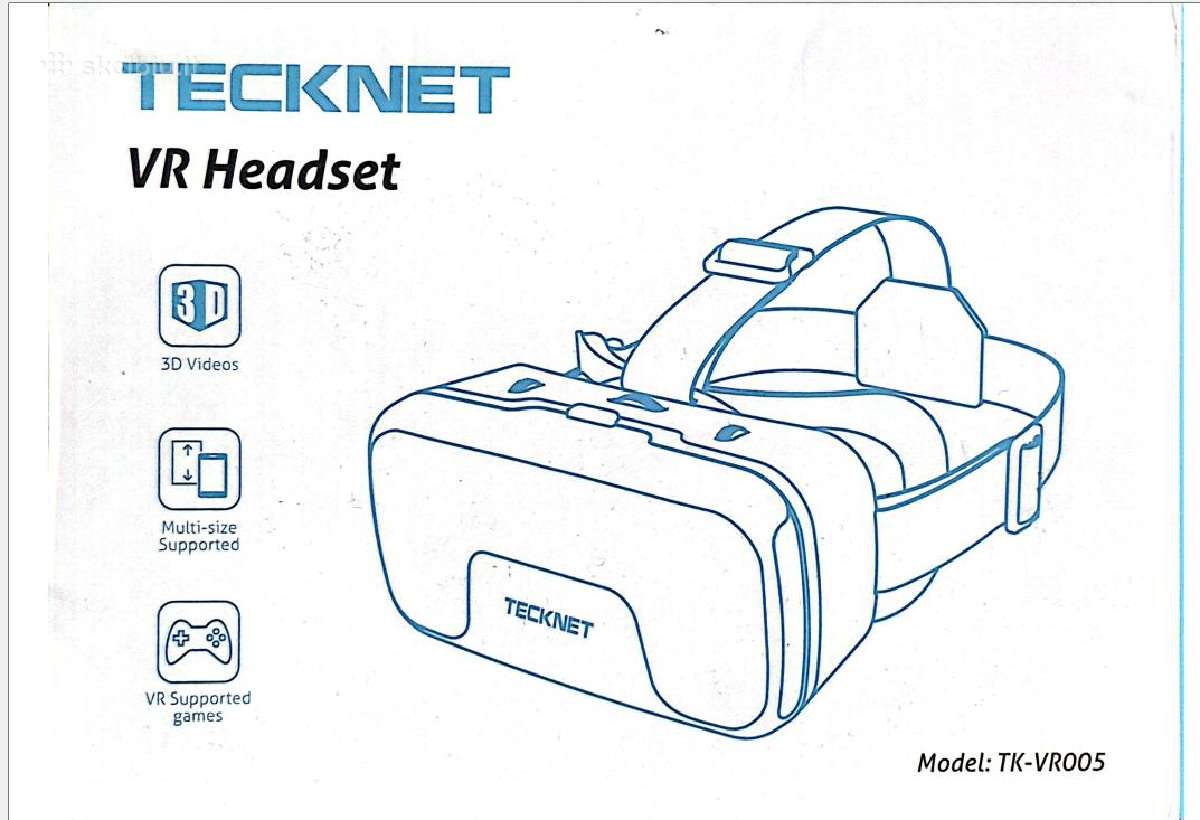 Virtualios realybės (Vr) akiniai / šalmas