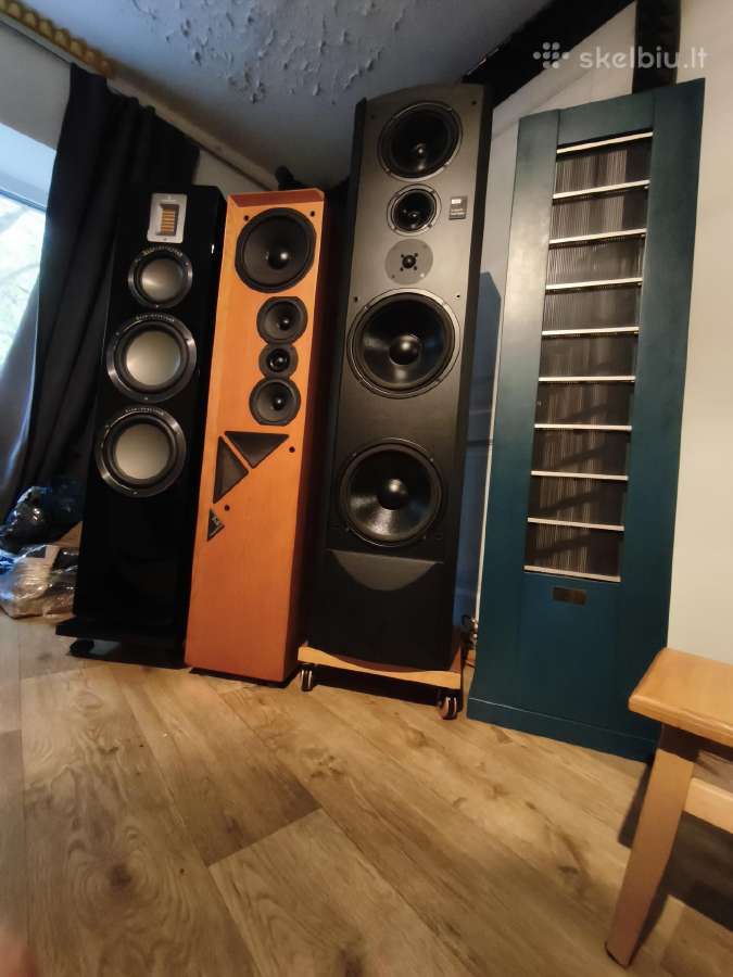 Aukštos klasės akustika Dynaudio Heco T+a Alr Elac - nuotraukos Nr. 5