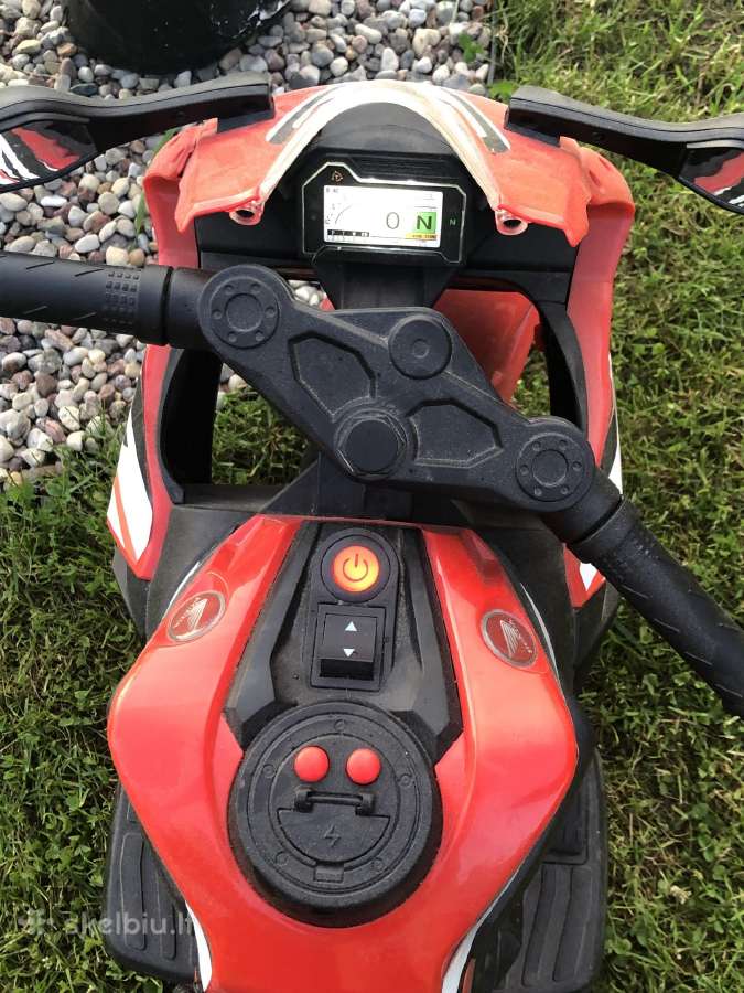 Elektrinis vaikiškas motociklas - nuotraukos Nr. 3