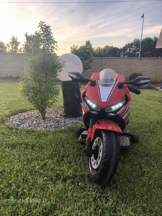 Elektrinis vaikiškas motociklas - nuotraukos Nr. 4
