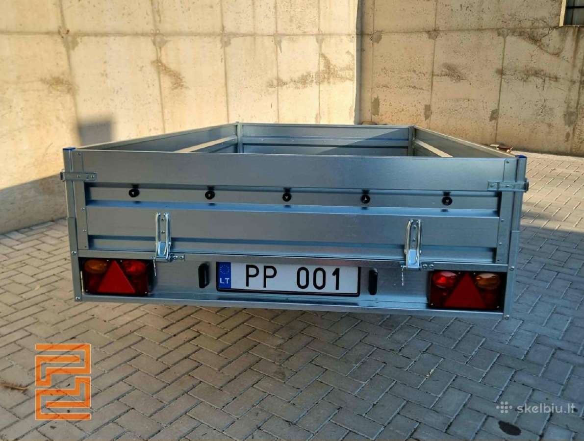 Nauja Stipri 3x1.5m Linginė Priekaba - nuotraukos Nr. 8