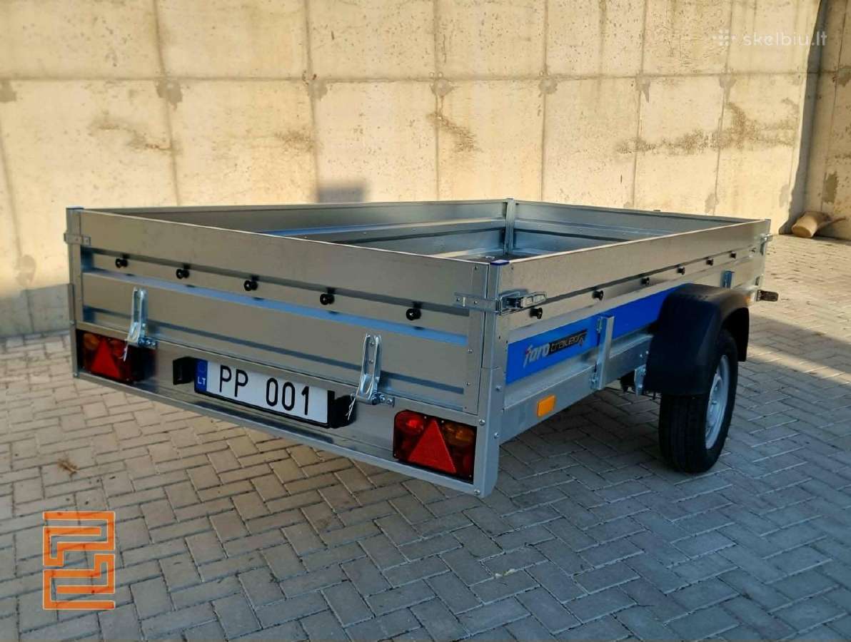 Nauja Stipri 3x1.5m Linginė Priekaba - nuotraukos Nr. 7