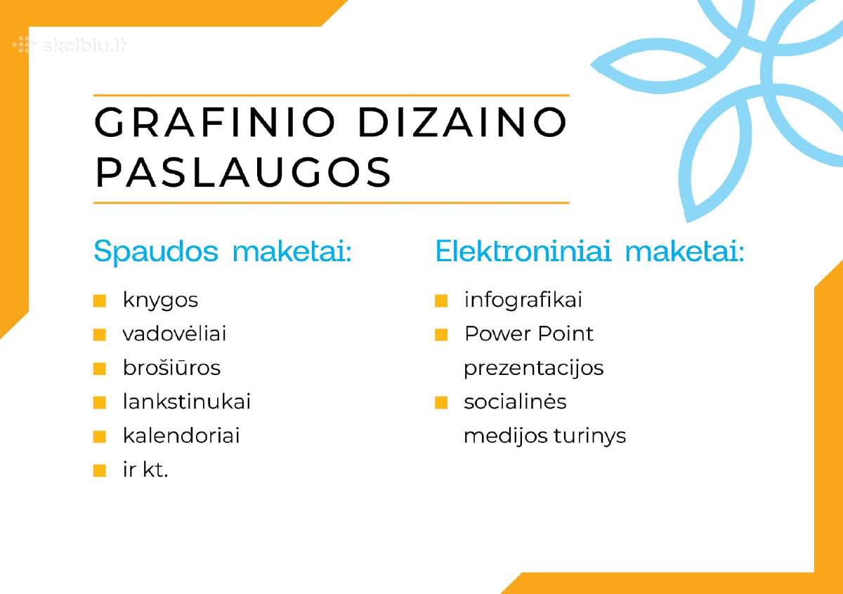 Grafinio Dizaino Paslaugos