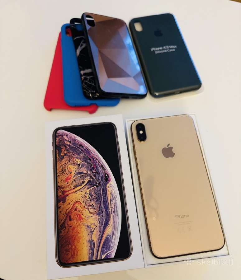 Parduodamas iPhone XS Max Gold 256 GB