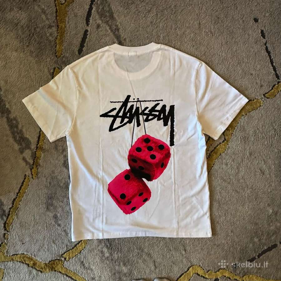 Stussy Fuzzy Dice Tee - Tobulimarškinėliai - nuotraukos Nr. 2