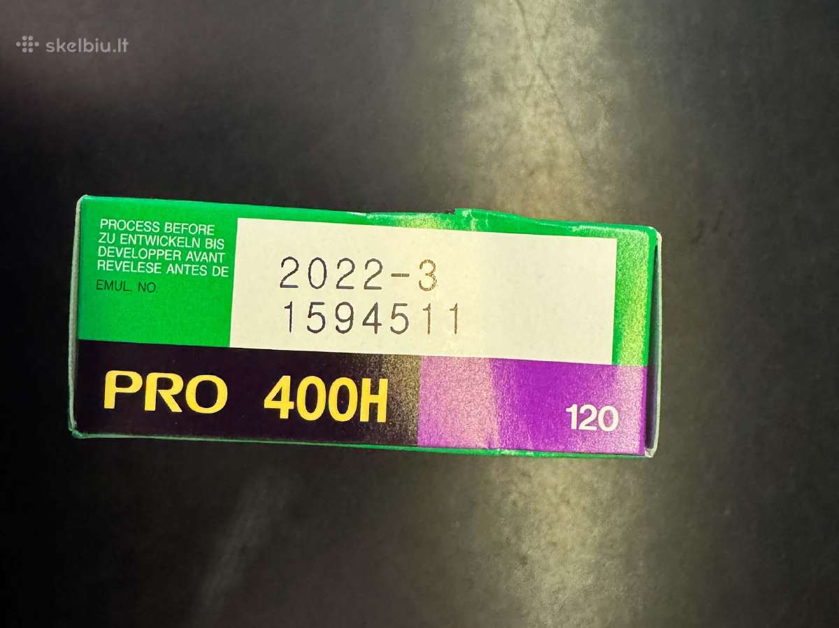 Fujifilm Pro 400h, 120, 5-pack fotojuosta - nuotraukos Nr. 2