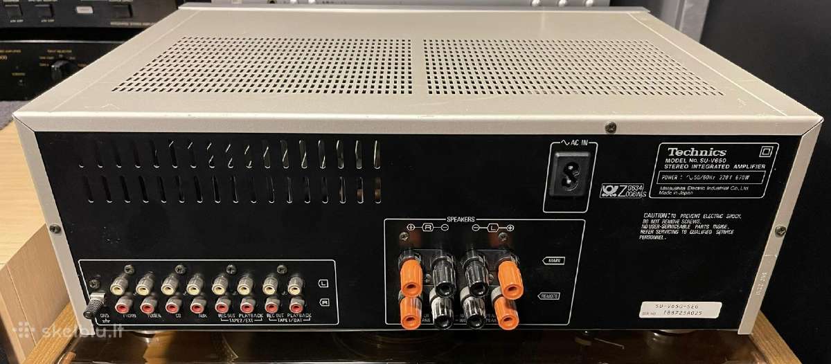 Technics su-v650 / resiveriai - nuotraukos Nr. 2