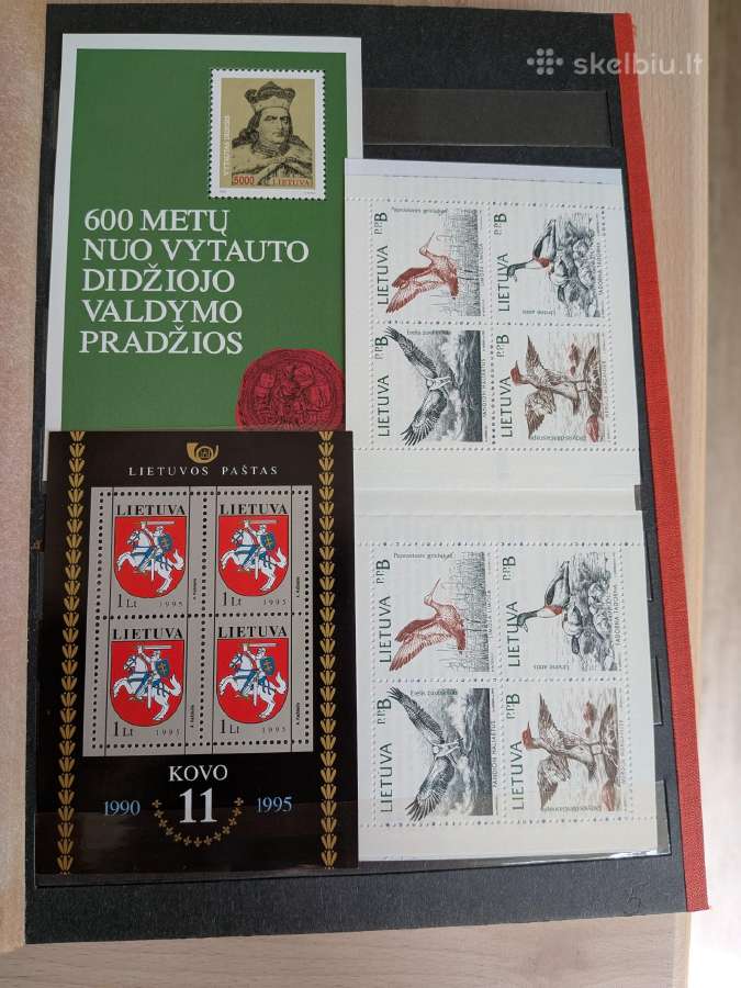 Nenaudoti Lietuviški pašto ženklai - nuotraukos Nr. 5