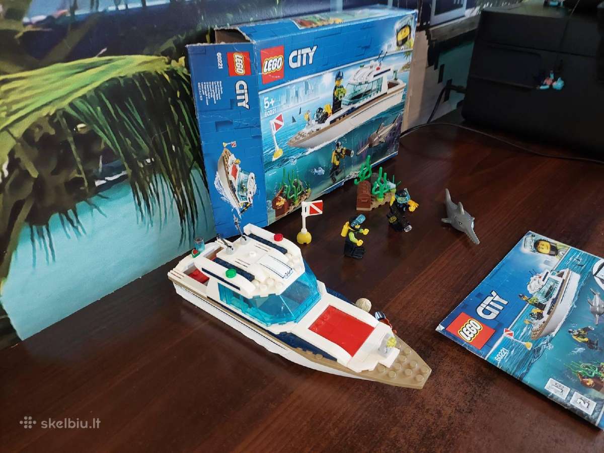 Lego 60221 nardymo jachta - nuotraukos Nr. 3