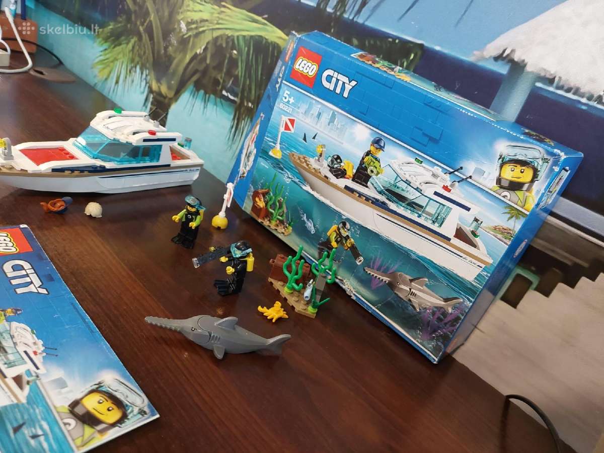 Lego 60221 nardymo jachta - nuotraukos Nr. 2