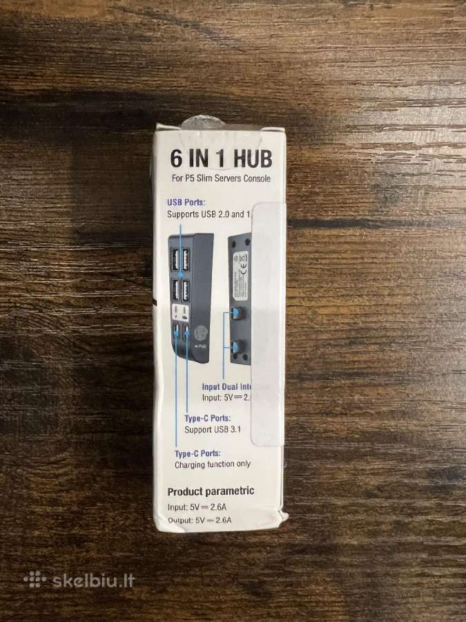 Ps5 Slim/pro Usb Hub - nuotraukos Nr. 3