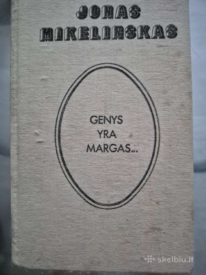 Genys yra margas