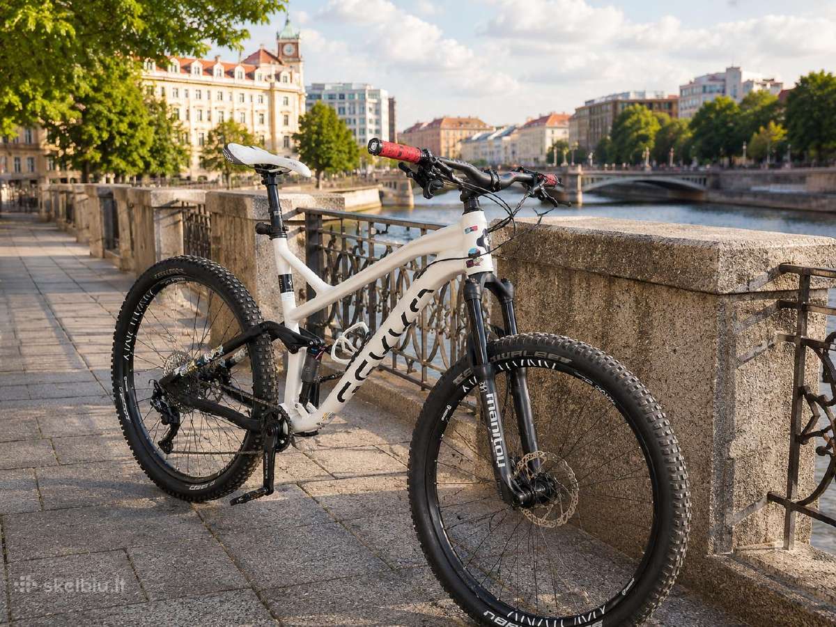 Full suspension Gekko dviratis XXL