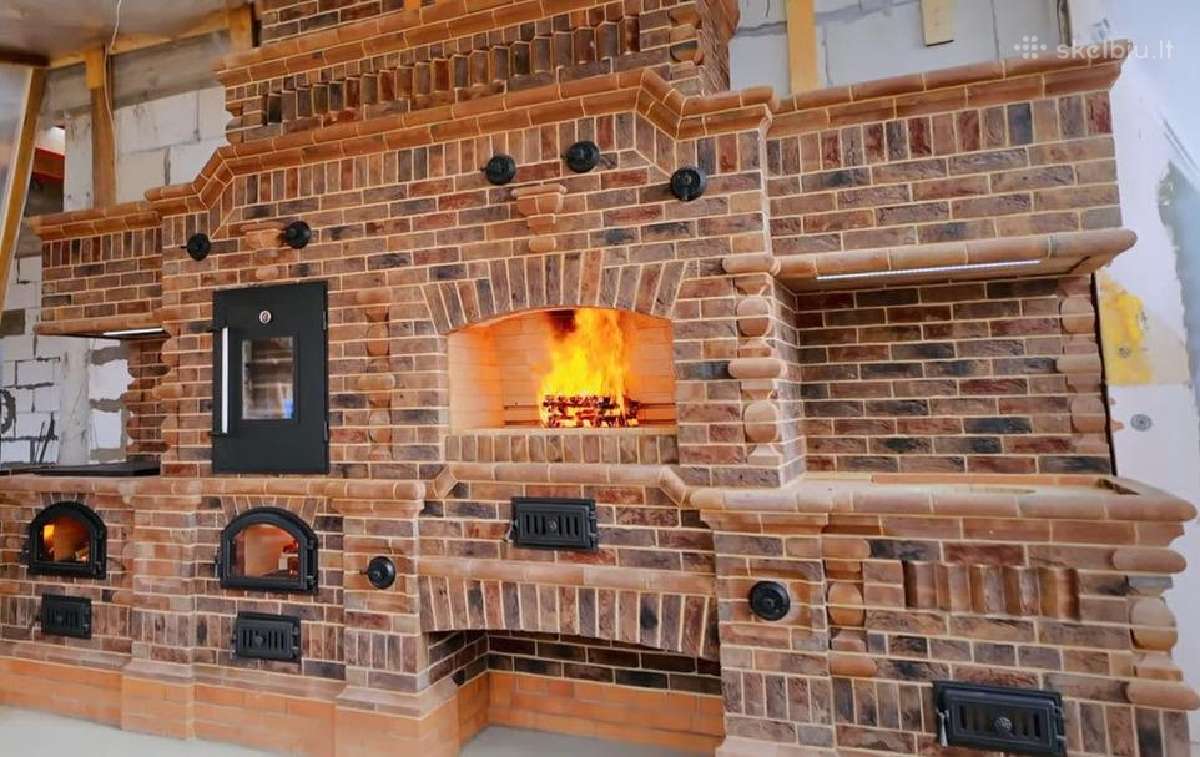 Židiniai, koklinės krosnys ir barbekiu kompleksai. - nuotraukos Nr. 17