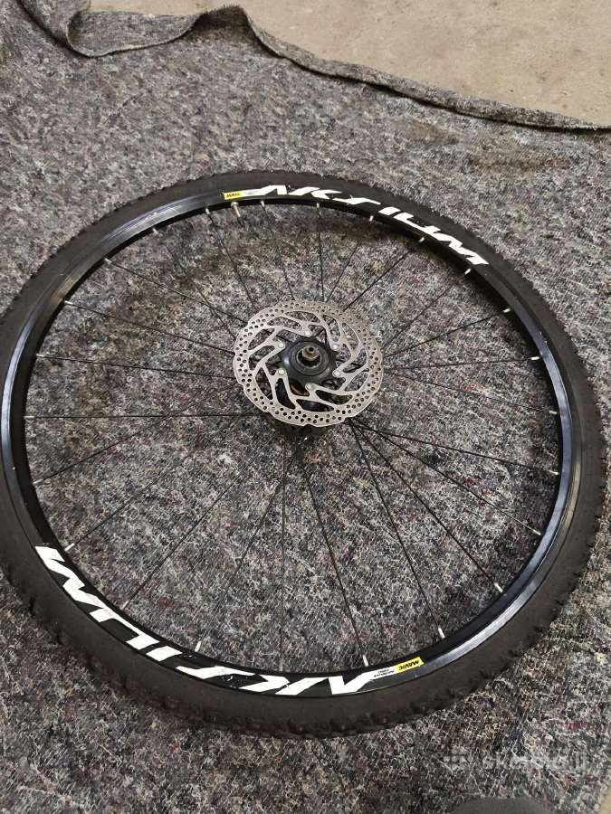 Mavic Aksium 28 dydžio galinis ratas dviračio - nuotraukos Nr. 3