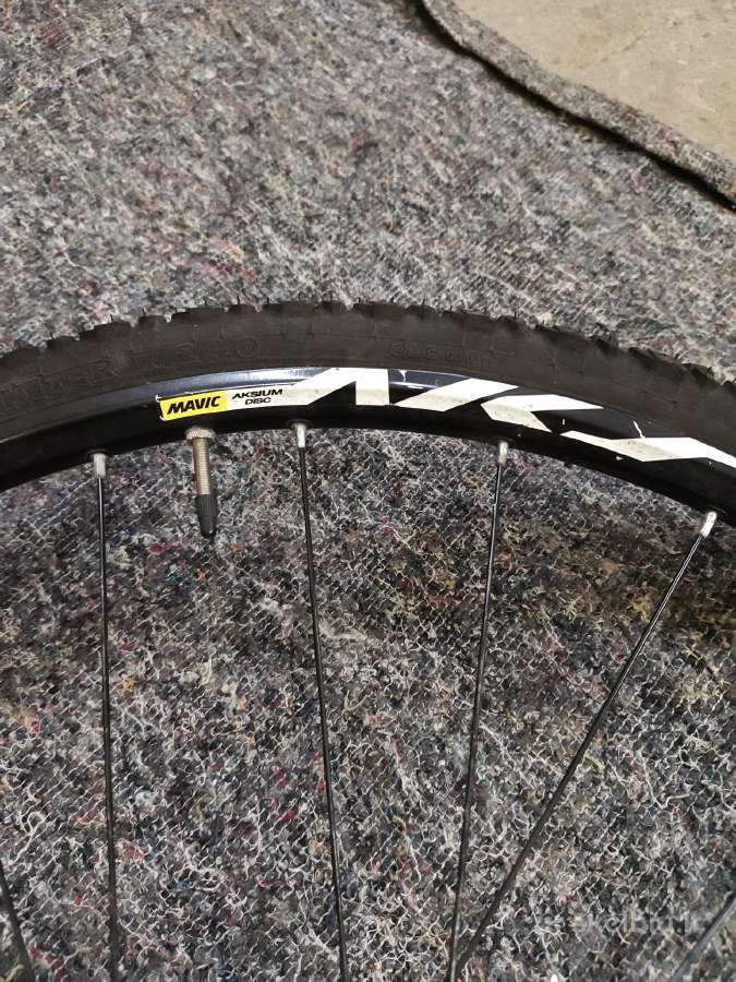 Mavic Aksium 28 dydžio galinis ratas dviračio - nuotraukos Nr. 4