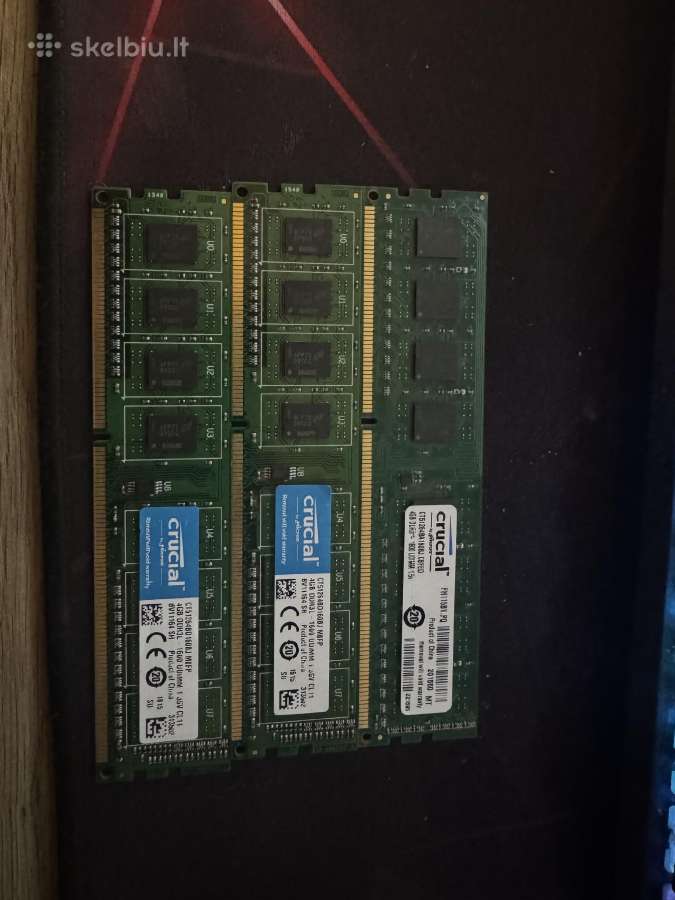 Crucial Ddr3 RAM 4gb X3