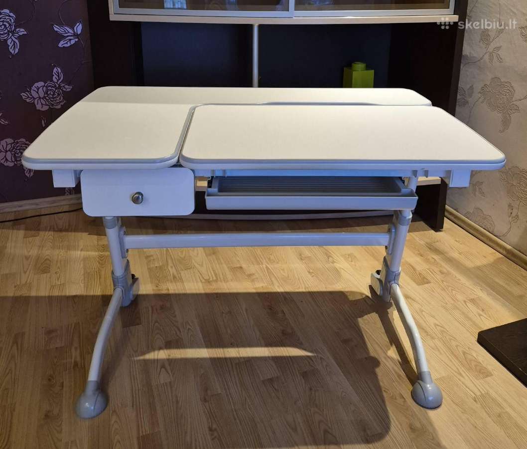 Ergonomiškas stalas vaikui su kėdė rinkinyje - nuotraukos Nr. 5